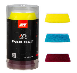 APP for AD 2Finish Polijstpad D38/45 Geel 6 stuks