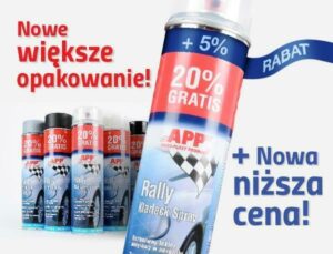 APP Rally Color Spray / Glanzend Zwart / 600ml