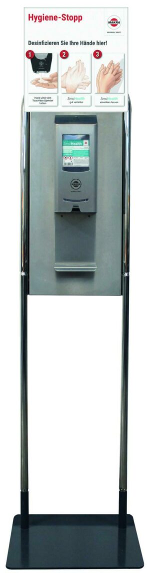 Makra Sensibelle zuil voor handreiniging