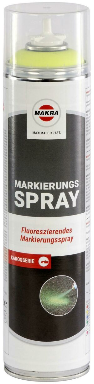 Makra Markeringsspray - Geel Fluorescerend