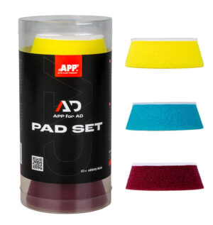 APP for AD Polijstpad Set D50/60  6 stuks