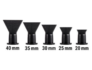 Brede nozzle voor kitnaden