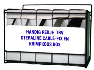 Steraline Rekje voor 5 dispenserdozen