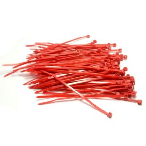 Steraline Cable Tie PA 3,5 x 140 mm - rood 100 stuks