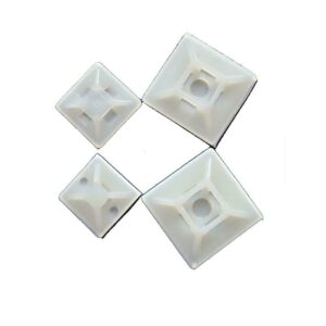 Kabelzadel zelfklevend / 3 mm / 19x19 mm / 100 st.